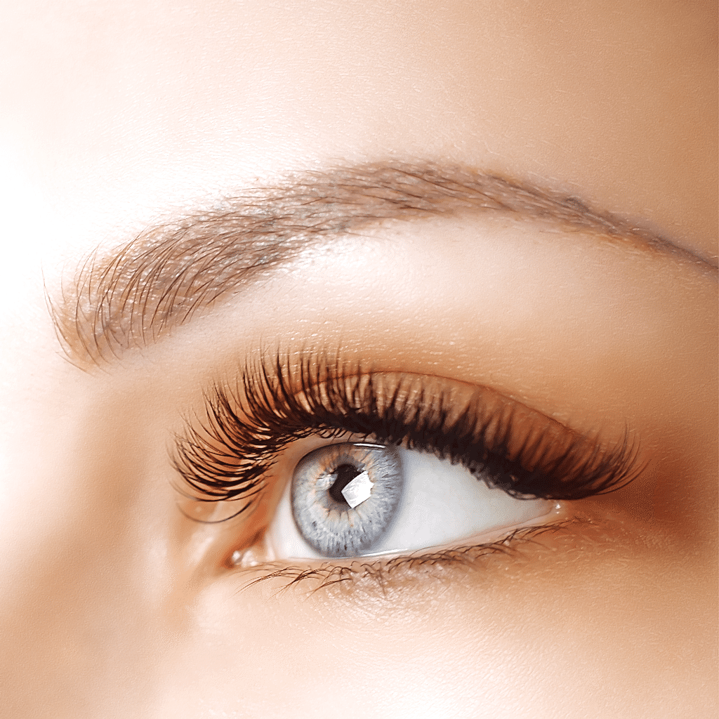 Bridal eyelash extensions in Trussville